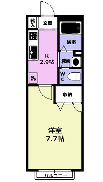 吉祥寺駅 徒歩14分 構造:軽量鉄骨造
