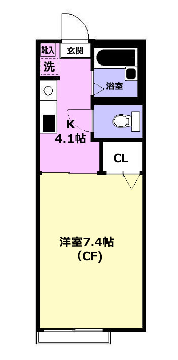 吉祥寺駅 徒歩16分 構造:軽量鉄骨造