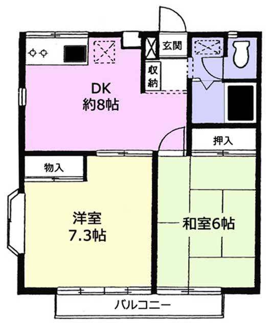 三鷹駅 徒歩7分 構造:木造