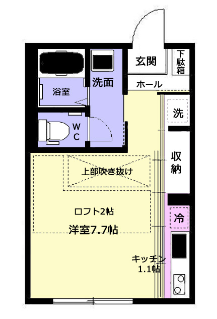 吉祥寺駅 徒歩14分 構造:軽量鉄骨造