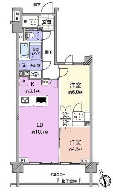 西荻窪駅 徒歩10分 構造:鉄筋コンクリート造