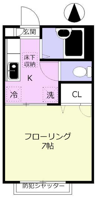 西荻窪駅 徒歩13分 構造:軽量鉄骨造