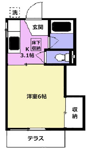 吉祥寺駅 徒歩18分 構造:軽量鉄骨造