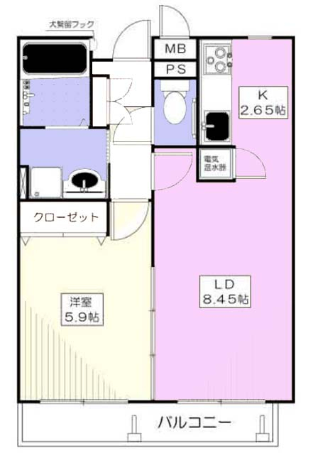 三鷹駅 徒歩16分 構造:鉄筋コンクリート造