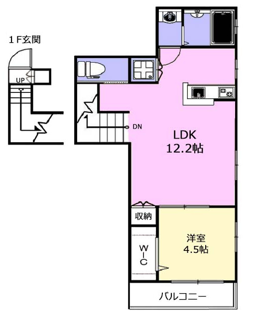 井の頭公園駅 徒歩4分 構造:鉄骨ALC造