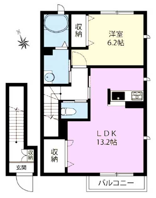 三鷹台駅 徒歩3分 構造:軽量鉄骨造